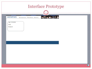 Interface Prototype
23

 