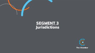 The Chamber
SEGMENT 3
Jurisdictions
 