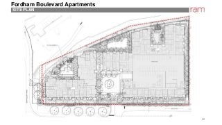 32
Fordham Boulevard Apartments
SITE PLAN
 