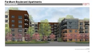 33
RENDERINGS
Fordham Boulevard Apartments
 
