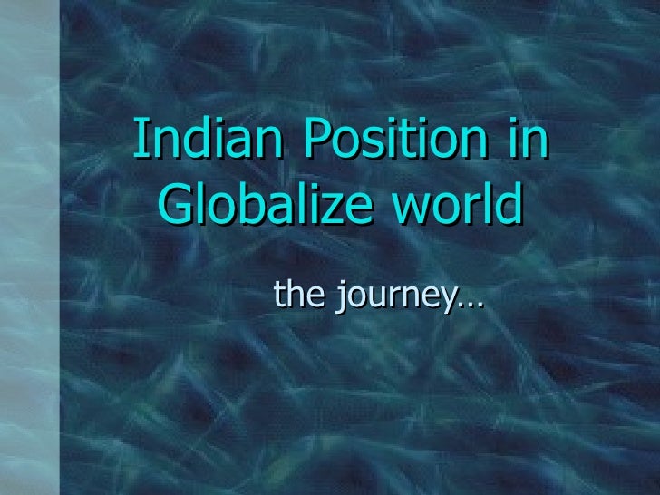 India Position In World - 