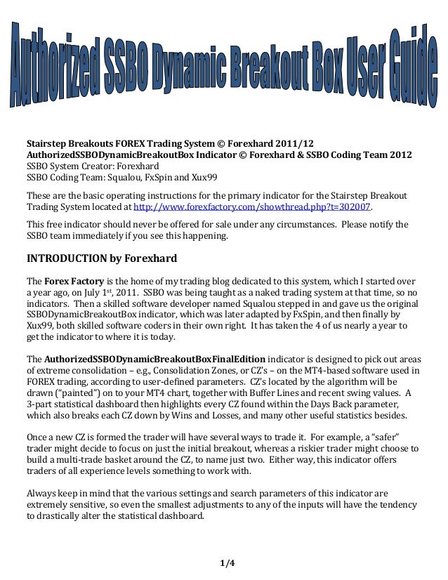 Ssbo forex