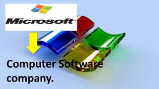 Computer Software
company.
 