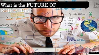 THE FUTURE
What is the FUTURE OF
EDUCATION?
 