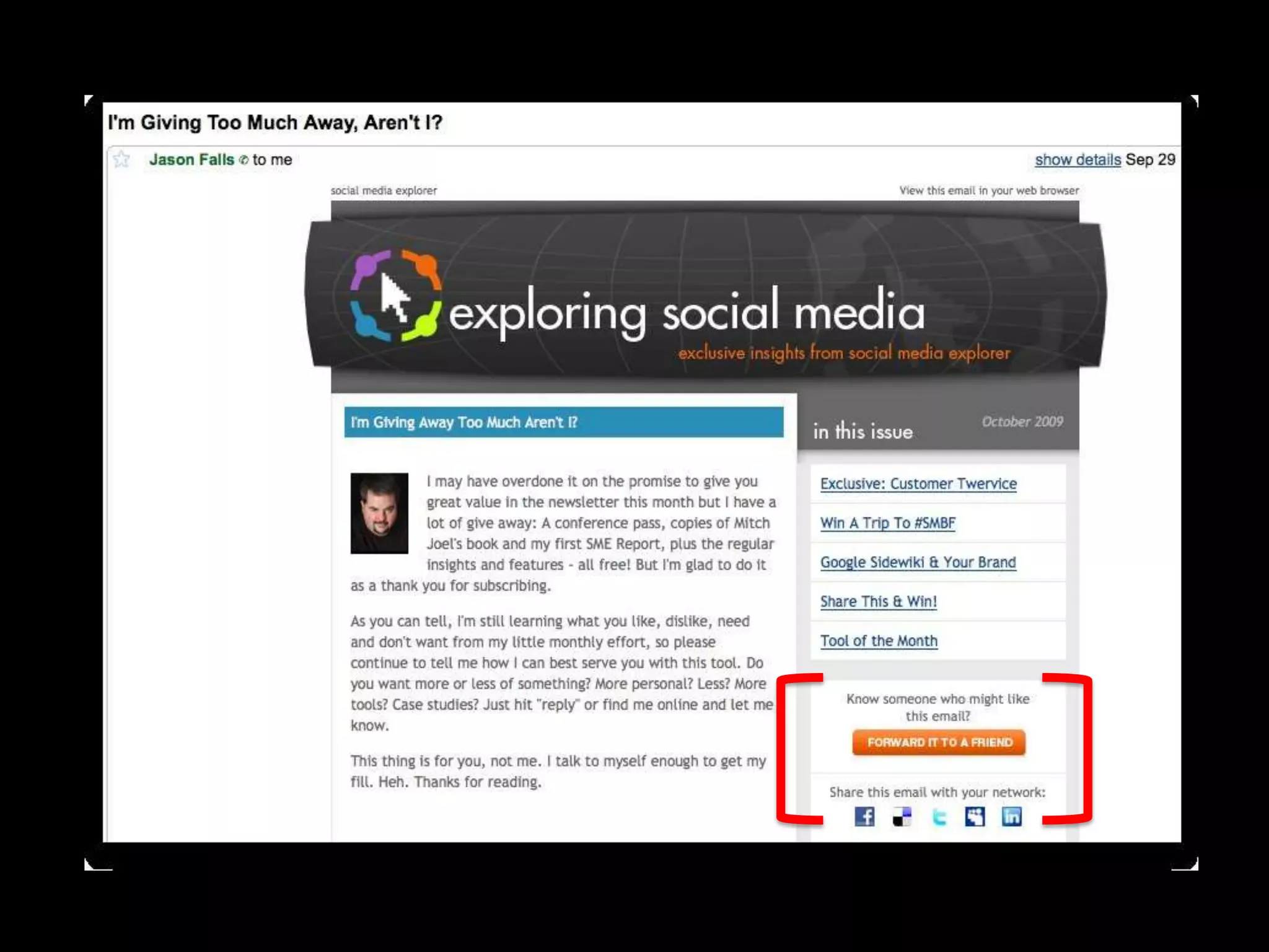 Social Media + Email