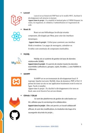 Conception et réalisation d’une application web pour la gestion des ...