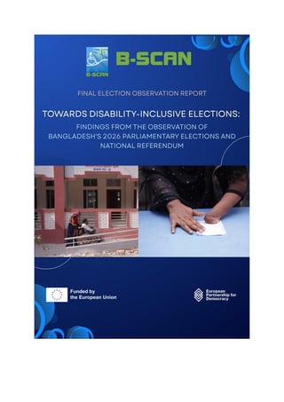 B-SCAN 2026 Election Observation Report cover