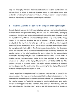 Brunello Cucinelli Brand Presentation – A Roadmap