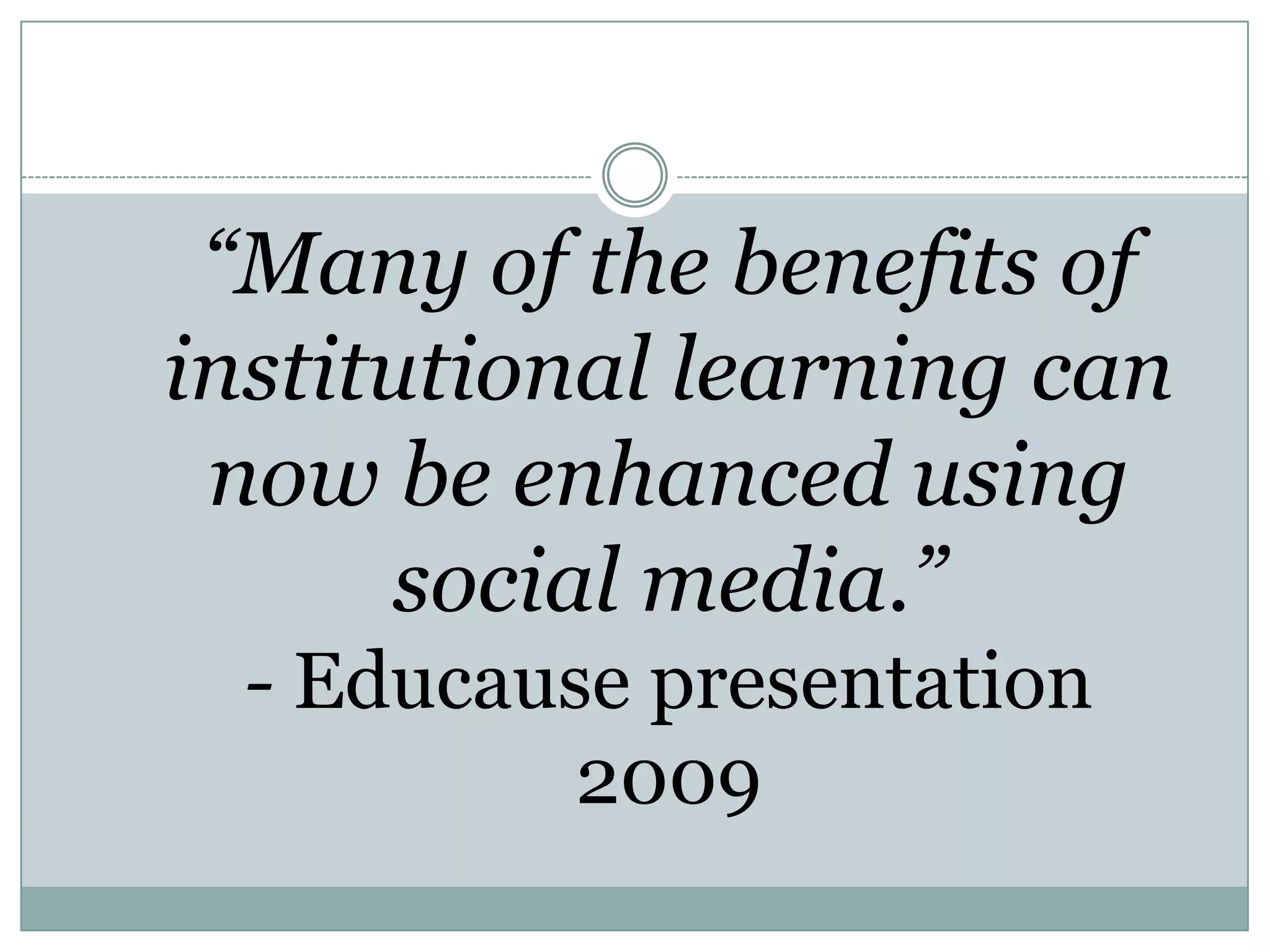 Learners can explore subjects in greater depth