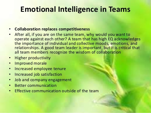 emotional intelligence