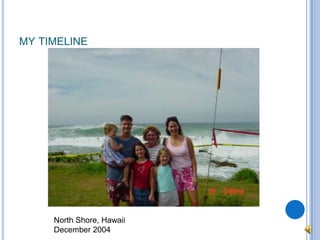 my timelineNorth Shore, HawaiiDecember 2004