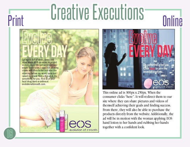 EOS Advertising Campaign