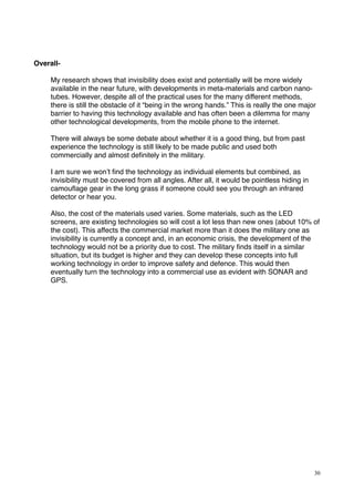 My Extended Project Qualification (EPQ) | PDF