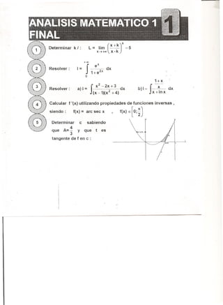 Finales analisis matematico