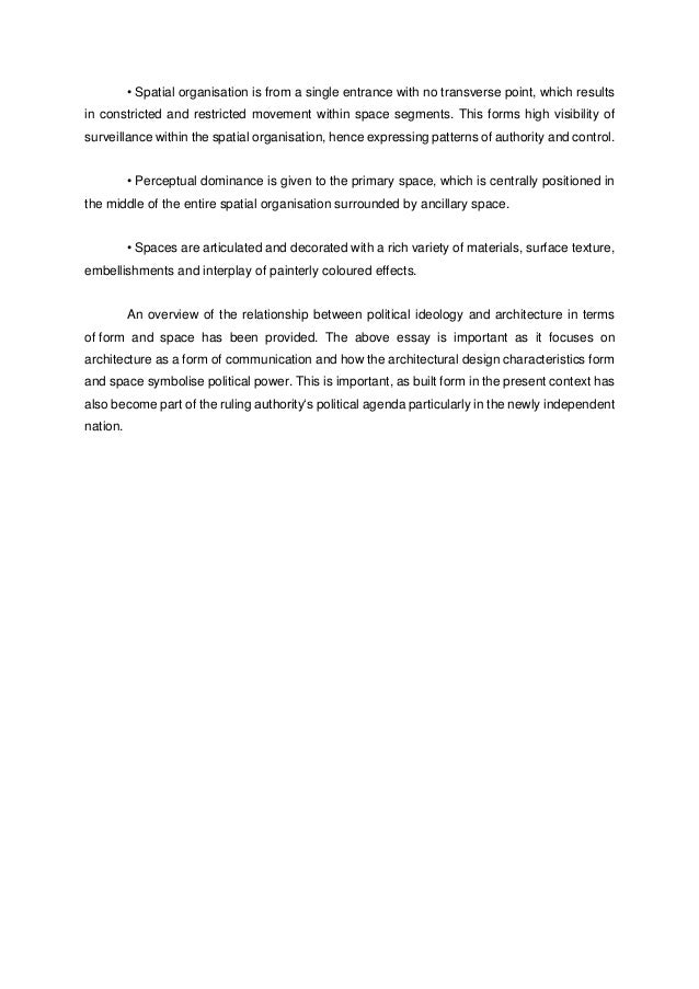 Political ideology essay