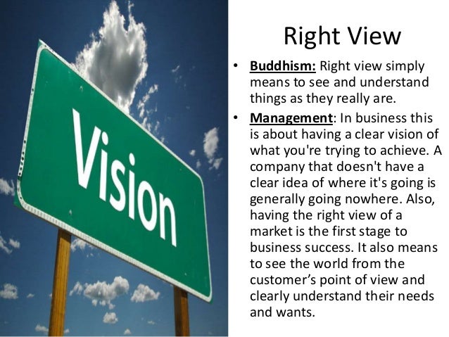 teachings of buddhism in management
