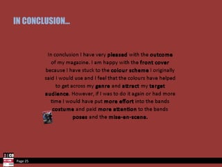 IN CONCLUSION… Page 25 