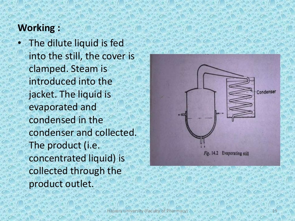 Evaporation presentation
