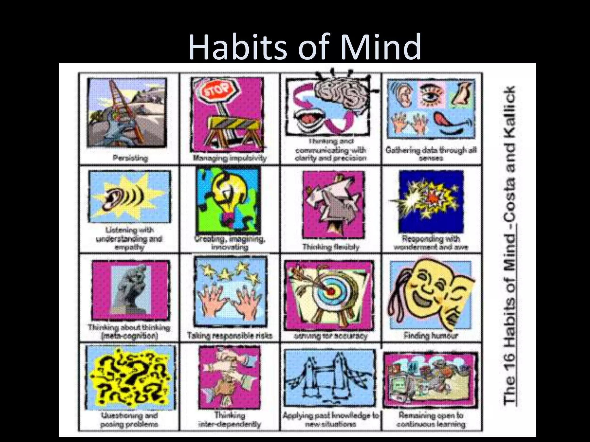 Habits of Mind
 