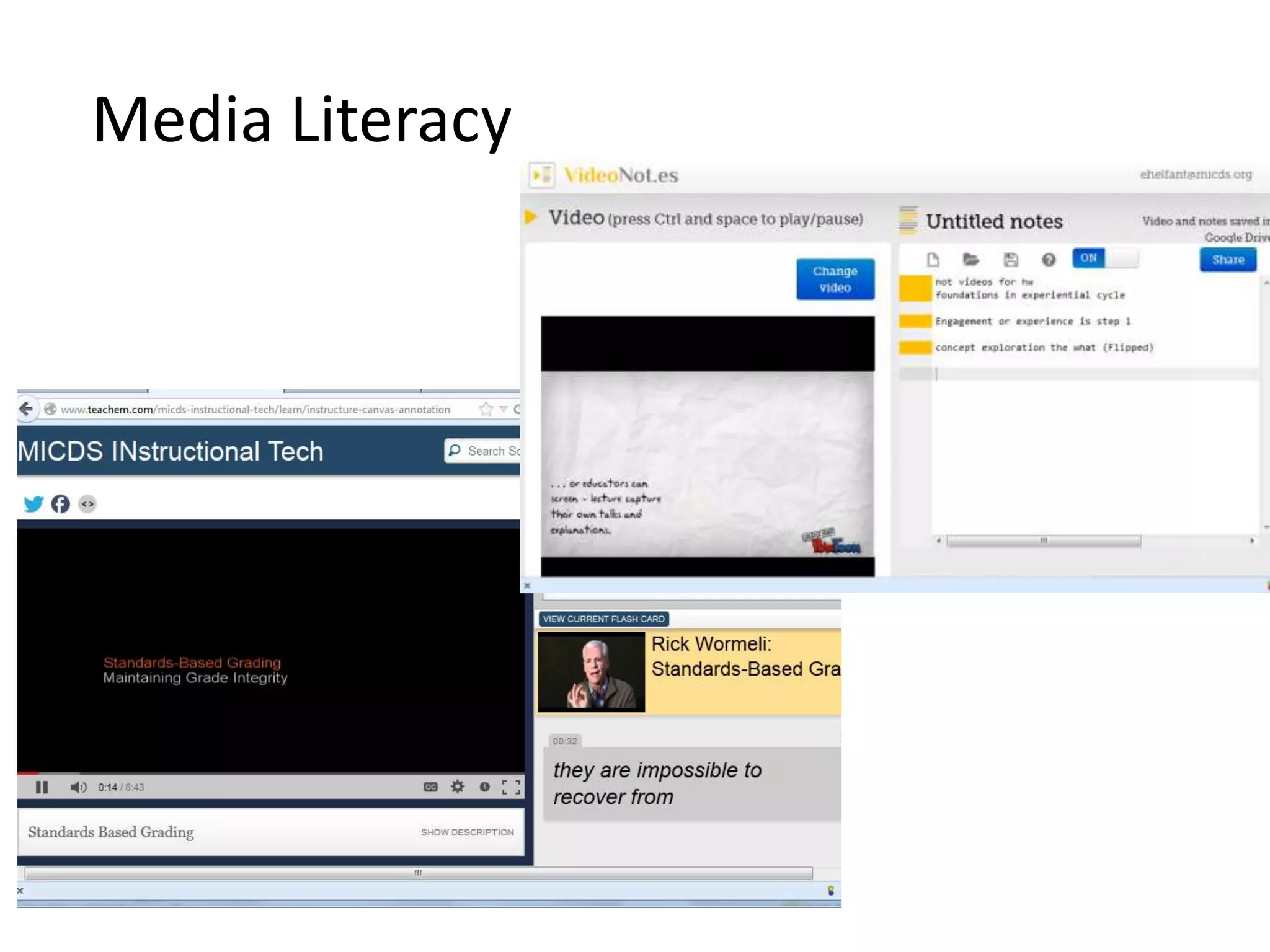 Media Literacy
 