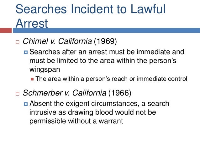 chimel v california On june 25, the supreme court issued its greatly anticipated cell phone decisions in two cases, riley v california and us v wurie, the police had searched cell. chimel v california On june 25, the supreme court issued its greatly anticipated cell phone decisions in two cases, riley v california and us v wurie, the police had searched cell.