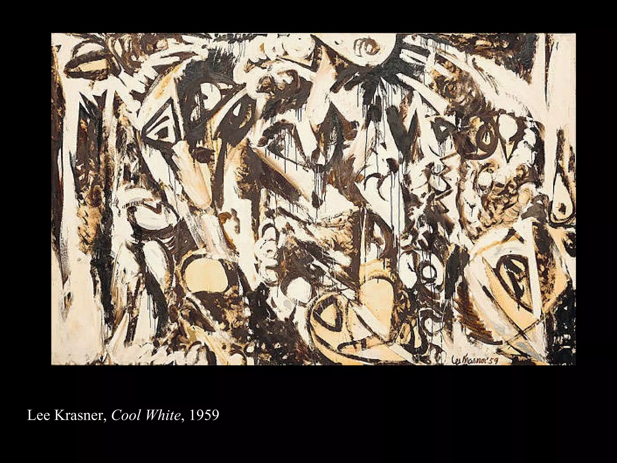 Lee Krasner,  Cool White , 1959 