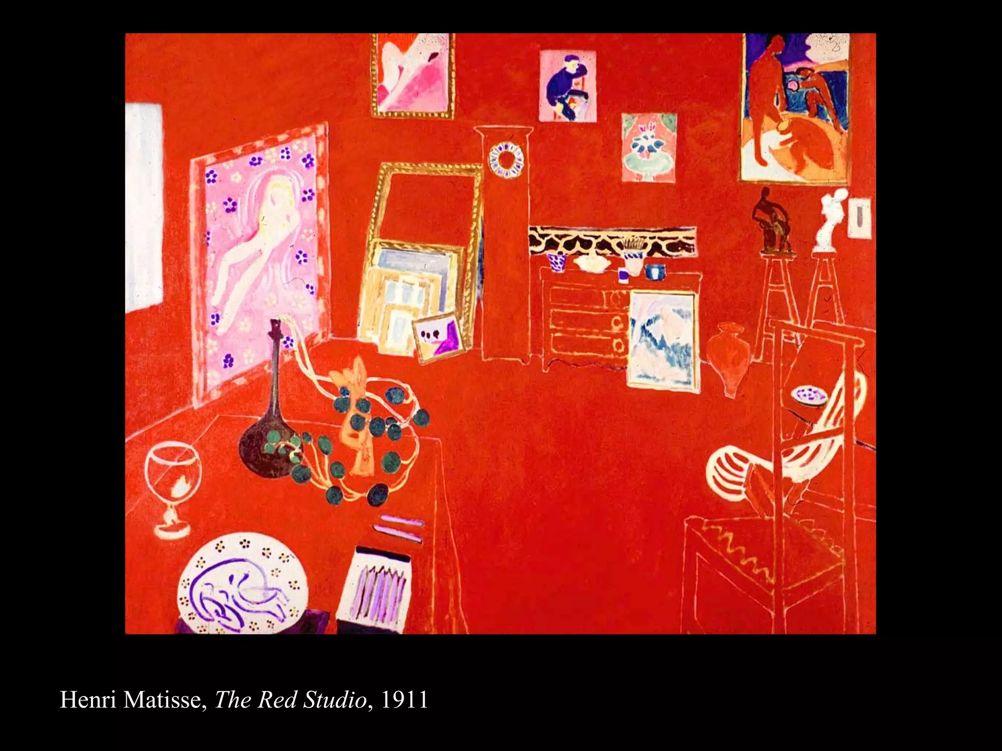 Henri Matisse,  The Red Studio , 1911 