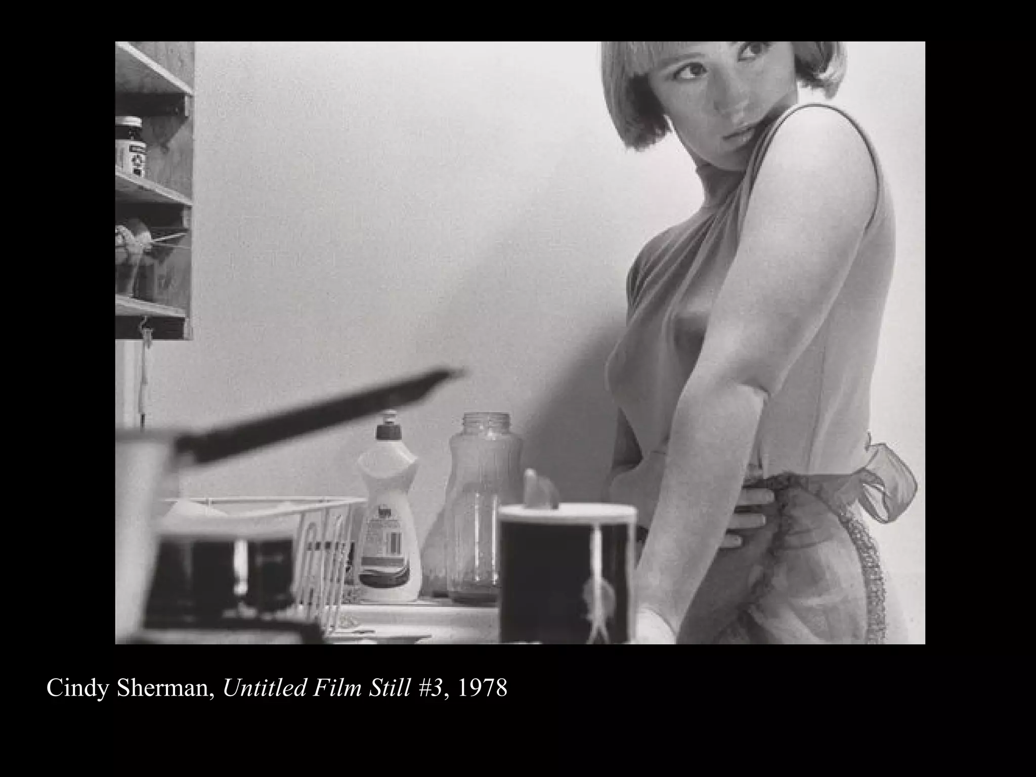 Cindy Sherman,  Untitled Film Still #3 , 1978 