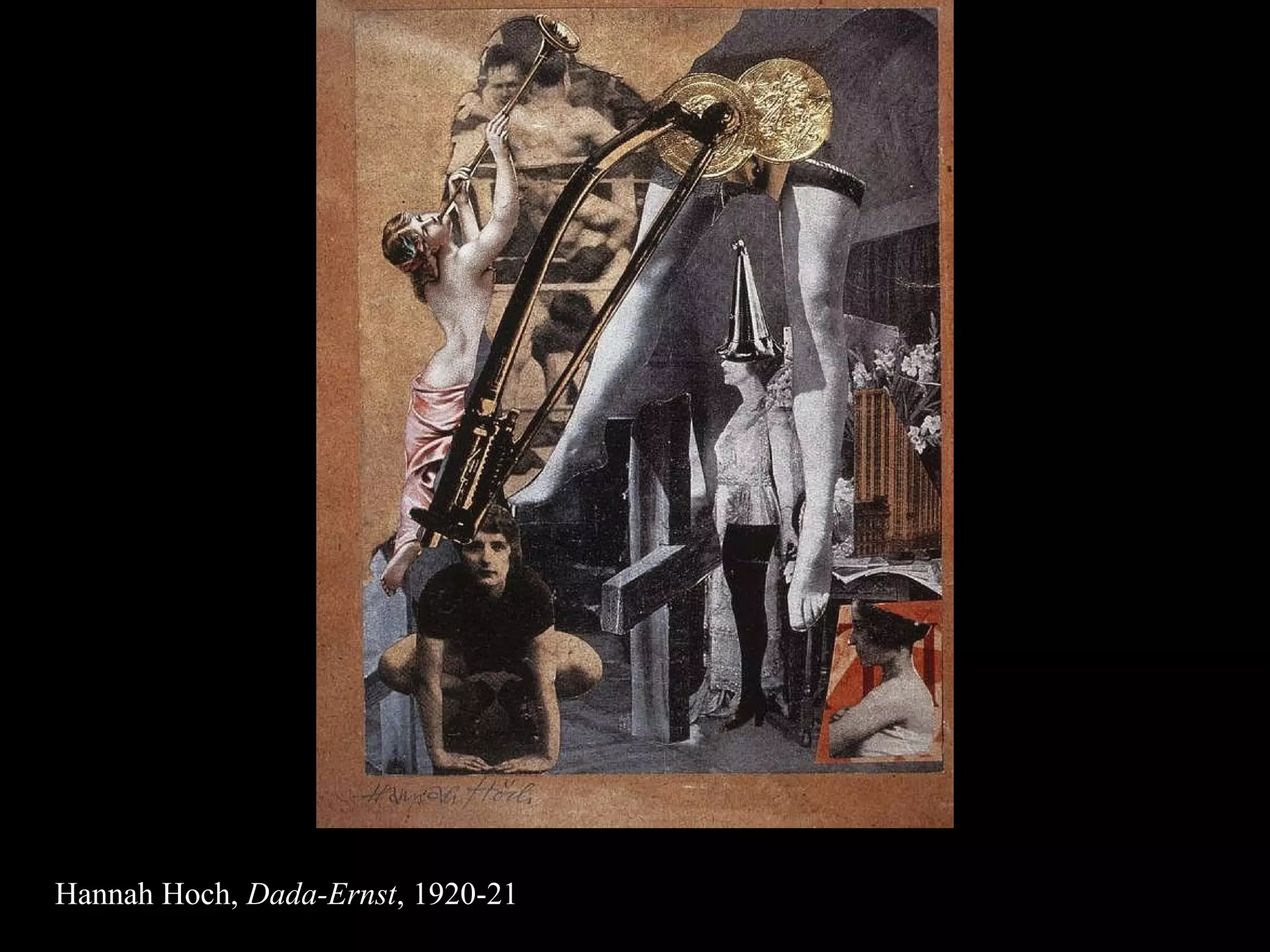 Hannah Hoch,  Dada-Ernst , 1920-21 
