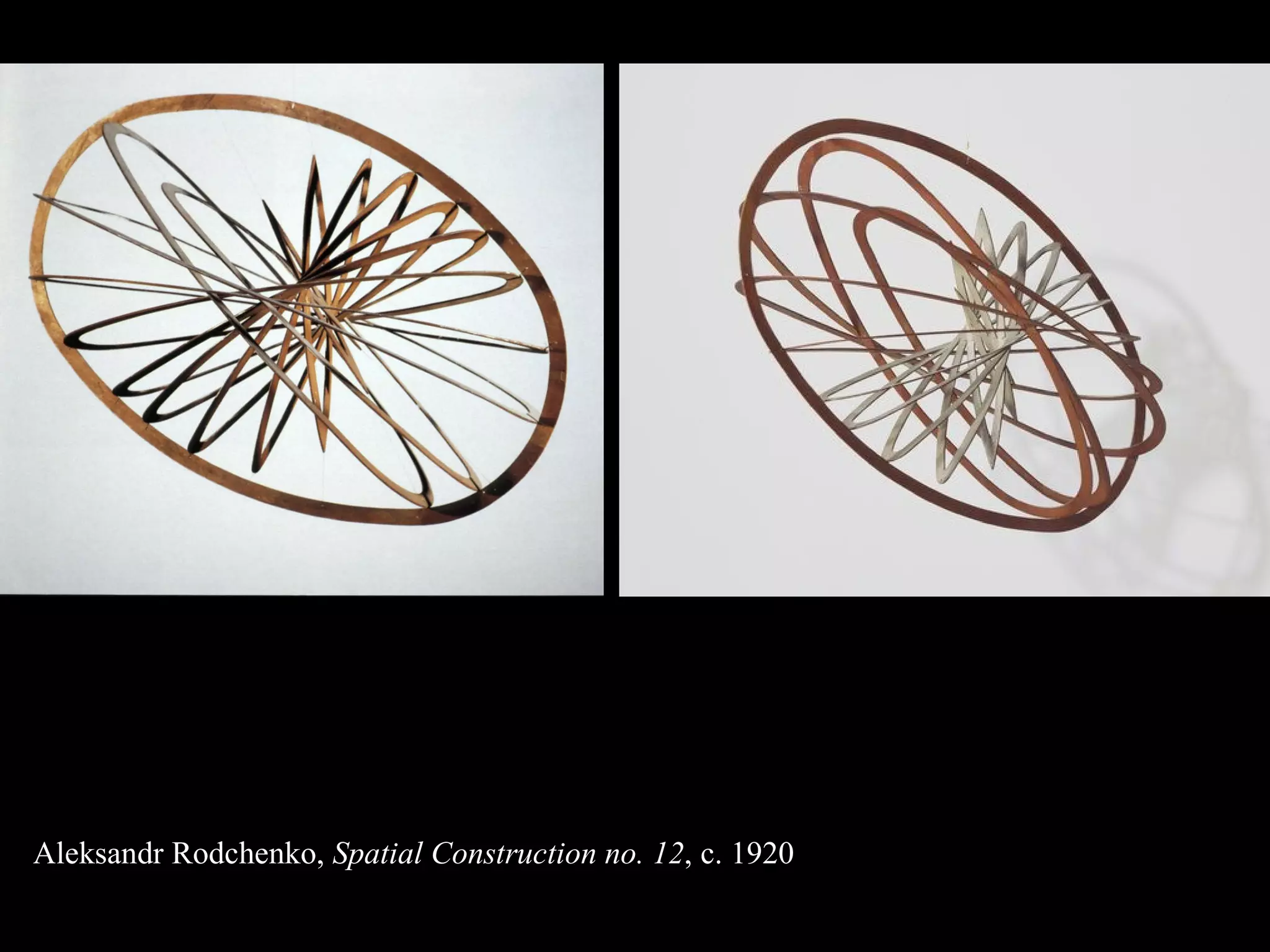 Aleksandr Rodchenko,  Spatial Construction no. 12 , c. 1920 