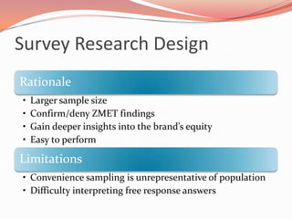 Survey Research Design