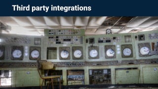 Third party integrations
 