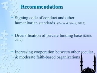 Final faith based organizations | PPT
