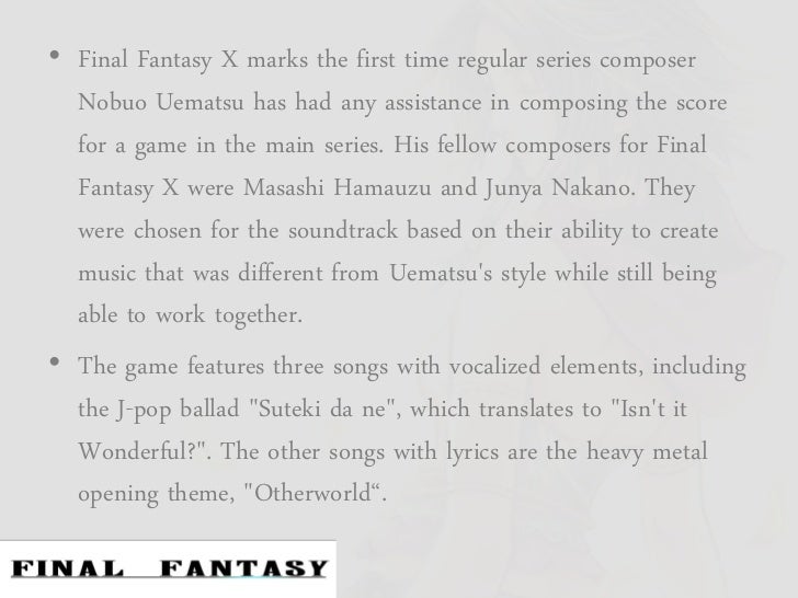 Final Fantasy Final Fantasy