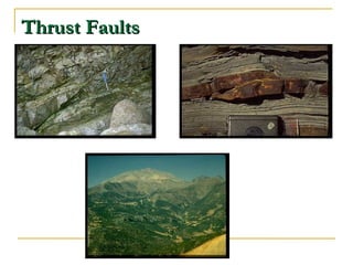Thrust FaultsThrust Faults
 