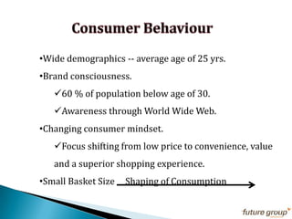 Retail Sector at Global LevelOne of the world's largest industries exceeding US$ 9 trillion.