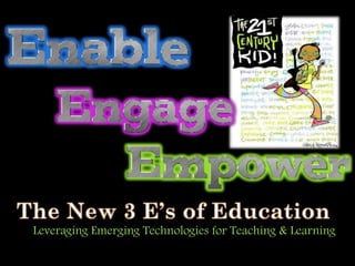 Leveraging Emerging Technologies for Teaching & Learning
 