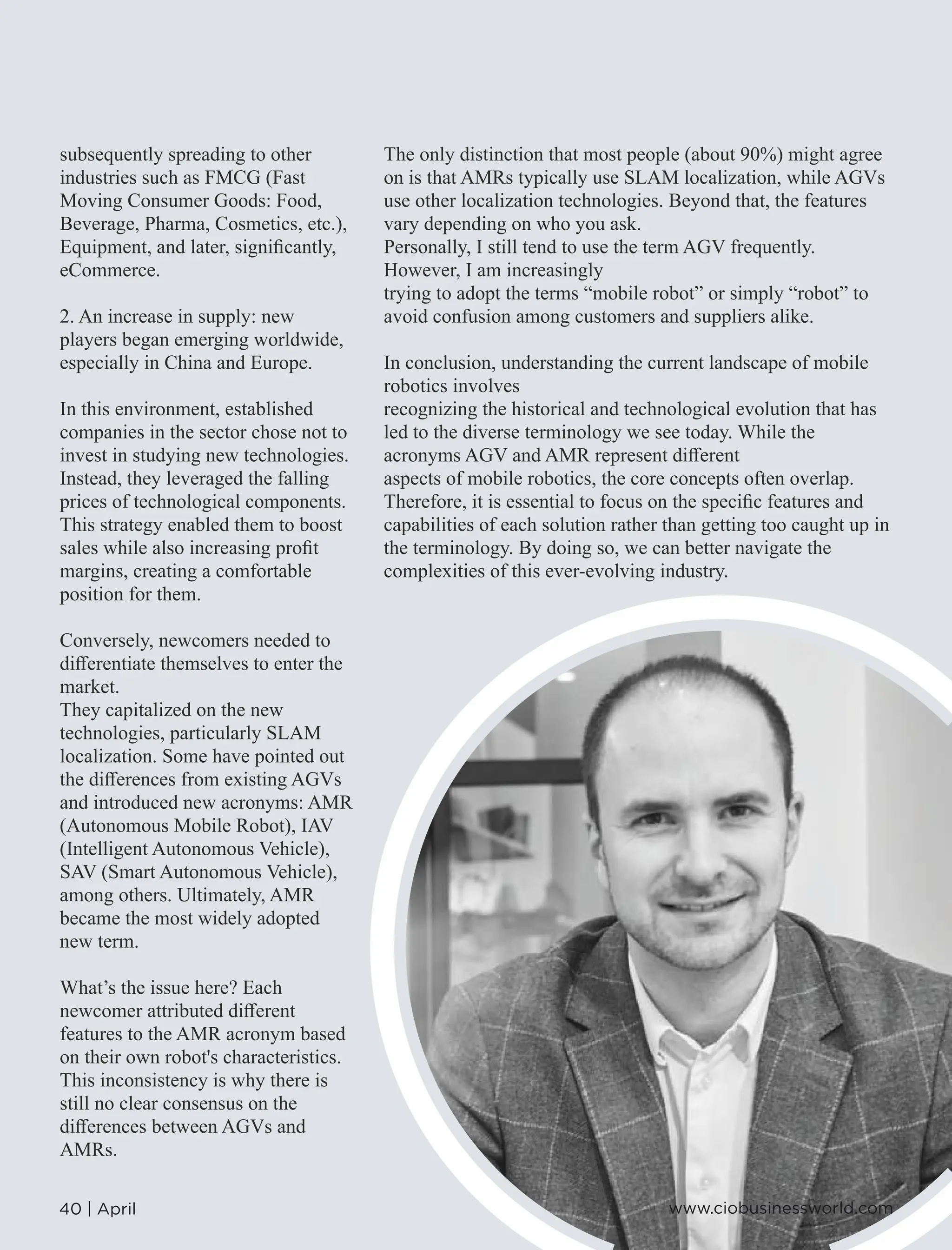 40 | April www.ciobusinessworld.com
 