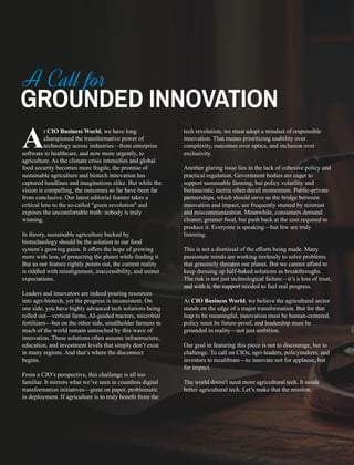 Pioneering Leaders Transforming Sustainable Agriculture and Biotech ...