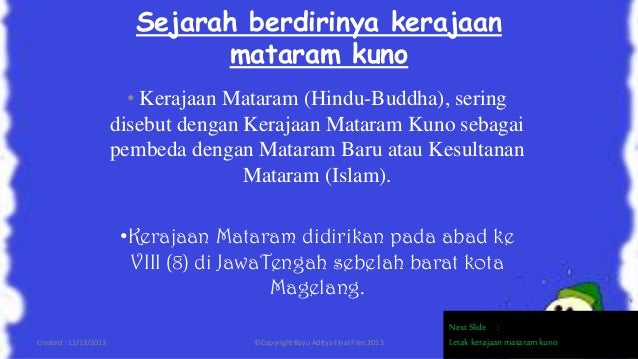 Kerajaan Mataram