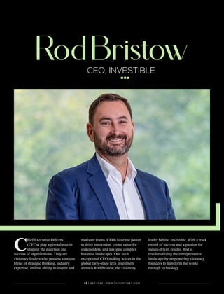 Empowering Entrepreneurial Excellence: Iconic Business Leaders Shaping ...