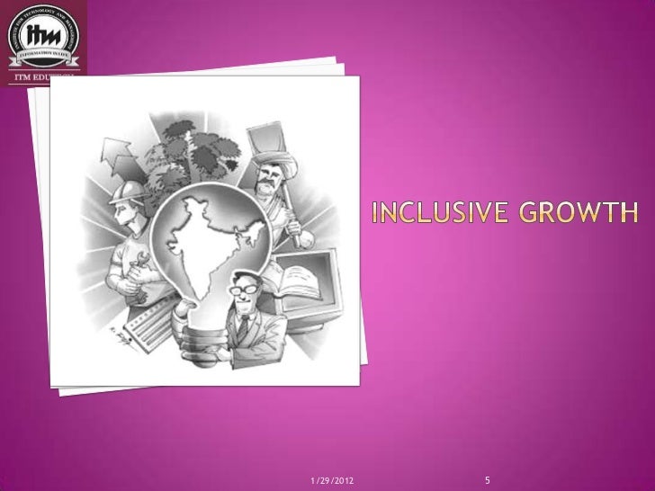 inclusive growth and sustainable development