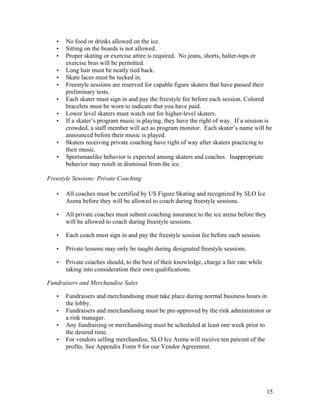 Risk Management Plan: SLO Ice Arena | PDF