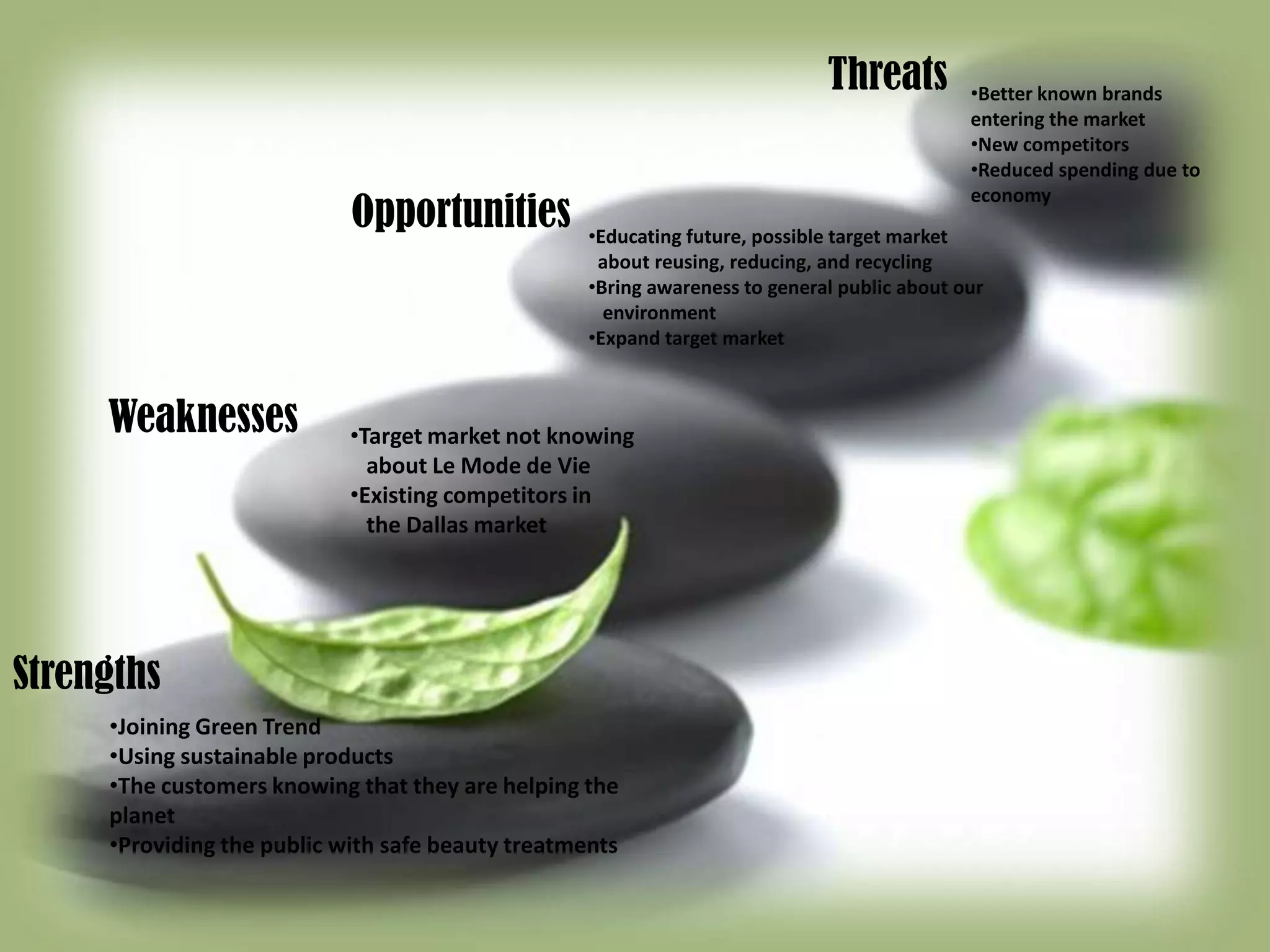 Consumer Group ReportConsumers who go to spas tend to look to relax and are concerned about the environment.Females take 71% of consumers who go to spas.Males take 29% of consumers who go to spas.The breakdown by age goes by the following percentage of consumers:14% are from ages 16 to 24 yrs old28% are from ages 25 to 34 yrs oldMost of the consumers who go to spas are college graduates with income medium of $35,000.Spend a roughly of $3000 on health care and another $3000 on entertainment. 