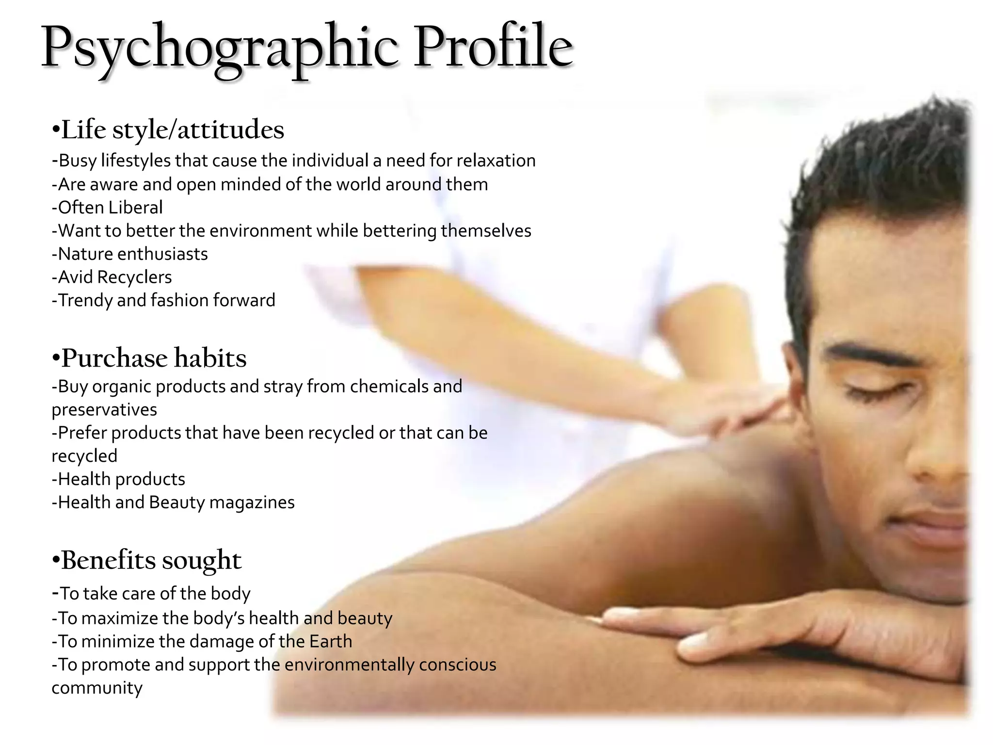 CompetitionBelfiore(Luxury Leader)Palomar Dallas Exhale Spa( Luxury Follower)Spa Habitat(Eco Leader)Corinthian Wellness Spa( Eco Follower)Veria Wellness Spa(Lower Priced Leader)