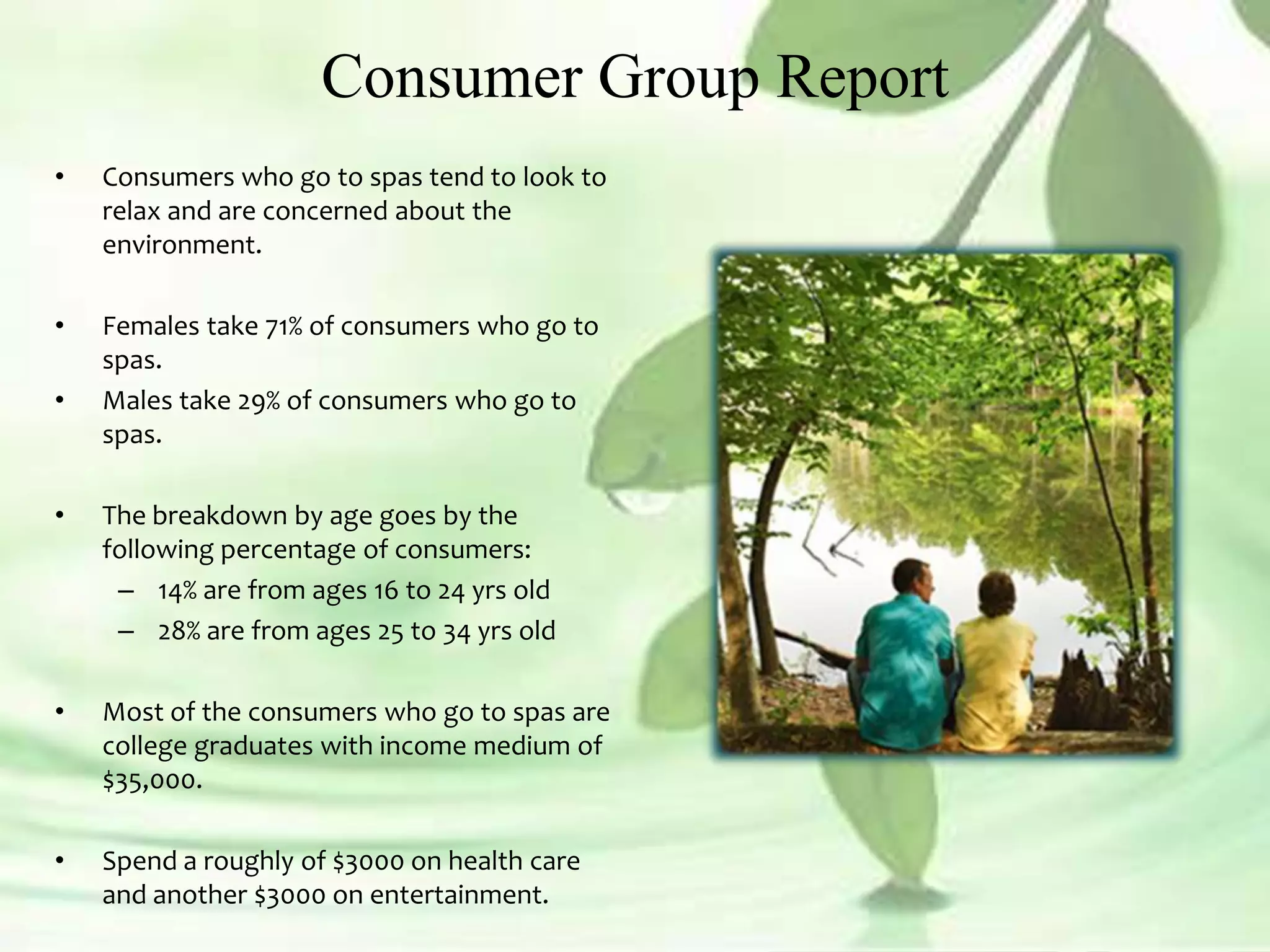 The average annual income for Americans has lowered within the last 3 years to $35,000-$45,000       -people are more willing to go “green” when it is less expensive