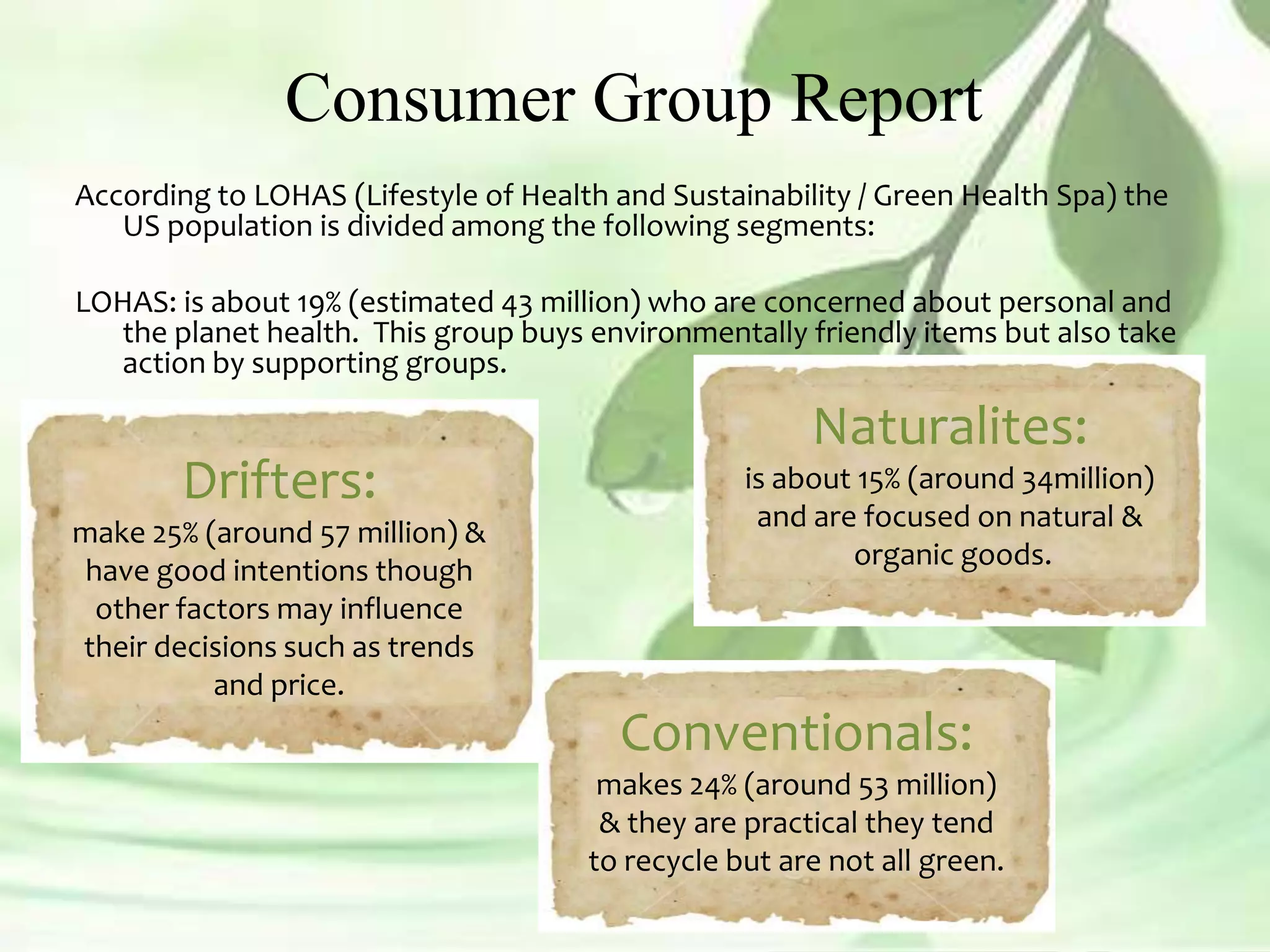 Current Socio-Cultural Issues“Going Green” and being “Eco-Friendly” is a fast growing trend