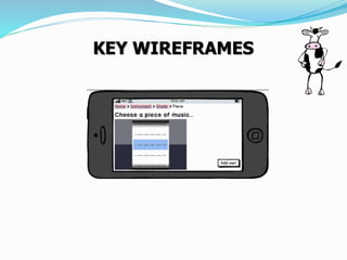 KEY WIREFRAMES
 