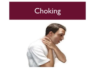 Diagnosis Burns Immediately help a victim who suffered from electrical burn without looking out if the victim still be in contact with it.  Chemical Burn ●   Remove the chemical causing burn by washing the skin under cool running water for at least 20 minutes. ●   Remove all clothing or jewellery that may be contaminated by the chemical. ● After washing, apply a cool, wet cloth on the burn to relieve pain ●   Over this, loosely wrap a dry sterile dressing or clean cloth. Electrical Burn ● Call for an ambulance immediately ● Look out if there is any contact with the electrical source ● Turn off the electrical source or try to move it by using a non –conducting object ● Prevent shock by lying the child down and raising the legs with an object, eg: Pill ow   The Do’s & Don’ts for First Aid Treatments 