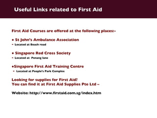 1) Under applications, search “First Aid” http://iphoneapplicationlist.com/app/ifirstaid-lite/id295238909/ 2) You will find a white cross logo stated    iFirst Aid Lite.  3) Download and enjoy the free application. iFirst Aid Lite   First Aid Application for Apple iPhone 